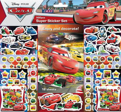 Cars - set de 500 autocollants