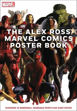 The Alex Ross marvel comics poster book