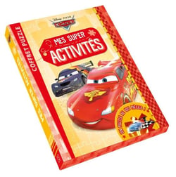 Cars - mes super activités - coffret puzzle