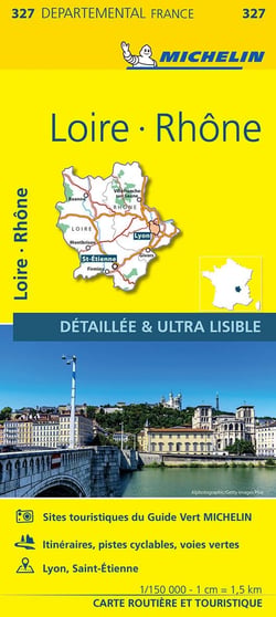 Cartes départementales n.327 : Loire, Rhône