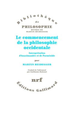 Le commencement de la philosophie occidentale