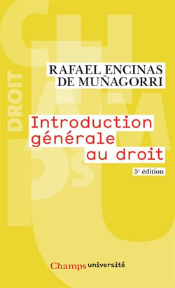 Introduction générale au droit (5e édition)