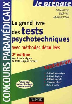 Le grand livre des tests psychotechniques - avec méthodes détaillées (2e édition)