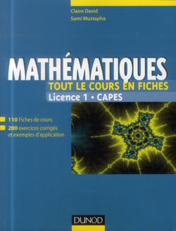Mathématiques - licence 1, capes (2e édition)