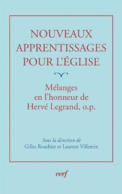 Nouveaux apprentissages pour l'Eglise