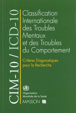 CIM-10/ICD-10 Critères diagnostiques pour la recherche