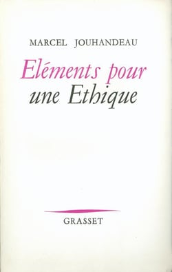 Éléments pour une éthique