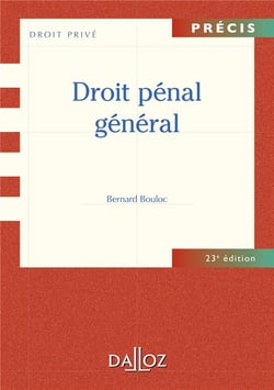 Droit pénal général (édition 2013)