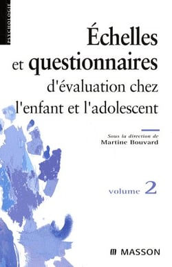 Questionnaires d'évaluation de l'enfant