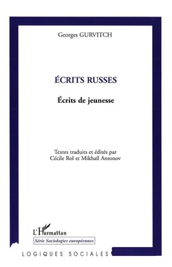Écrits russes - écrits de jeunesse