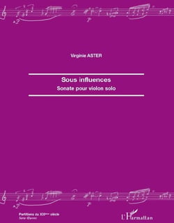 Sous influences - sonate pour violon solo