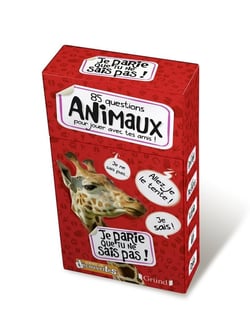 85 questions - animaux pour jouer avec tes amis !