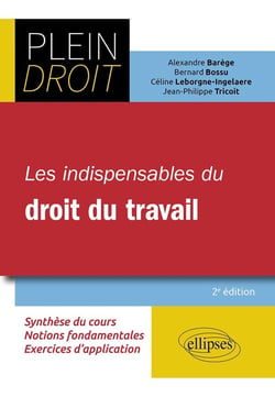 Les indispensables du droit du travail (2e édition)
