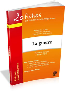 20 fiches - sur les oeuvres au programme - thème 2014-2015 - prépas scientifiques