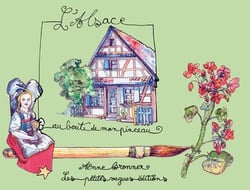 L'alsace au bout de mes pinceaux