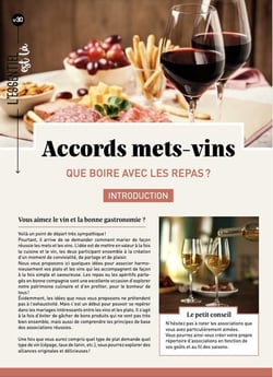 Accors mets-vins : que boire avec les repas ?