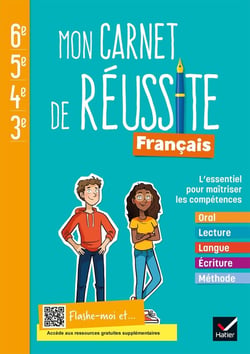 Mon carnet de réussite français - 6e, 5e, 4e, 3e (édition 2021)