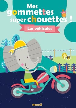 Mes gommettes super chouettes - les véhicules - éléphant