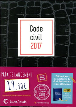 Code civil (édition 2017)