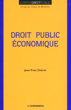 DROIT PUBLIC ECONOMIQUE