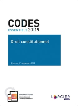 CODE ESSENTIEL - DROIT CONSTITUTIONNEL 2019