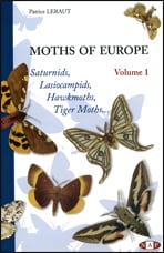 Moths of europe t.1 - saturnids, lasiocampids, hawkmoths, tiger moths
