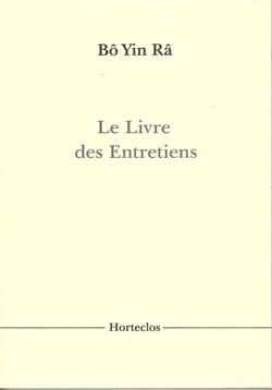 Le livre des entretiens