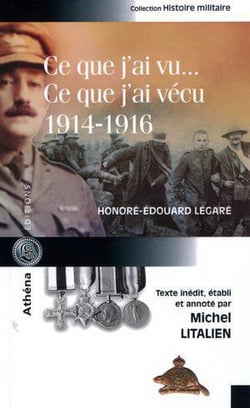 Ce que j'ai vu... ce que j'ai vécu, 1914-1916