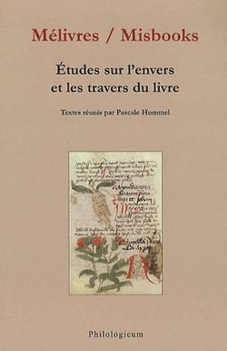 Mélivres / misbooks - études sur l'envers et le travers du livre