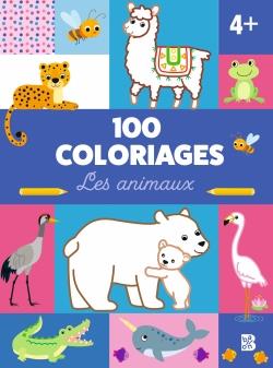 100 choses a colorier: les animaux 4+