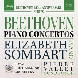 Beethoven : concertos pour piano n°3 & 4 - Elizabeth Sombart