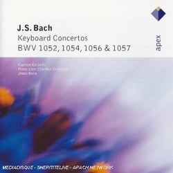Concertos pour piano bwv1052, bwv1054, bwv1056, bwv1057