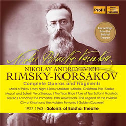 Rimski-korsakov : intégrale des opéras & fragments