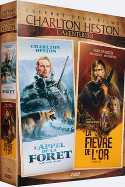Charlton Heston l'aventurier - Coffret : La Fièvre de l'or + L'Appel de la forêt
