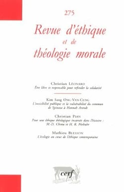 Revue d'éthique et de théologie morale 275