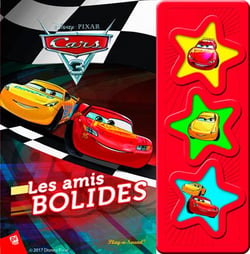 CARS 3 - LIVRE SONORE 3 BOUTONS