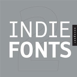 Indie fonts 2 + cd rom (paperback)