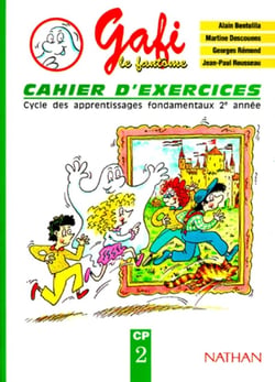 Gafi, Le Fantome Methode De Lecture Cp Cahier D'Exercices 2