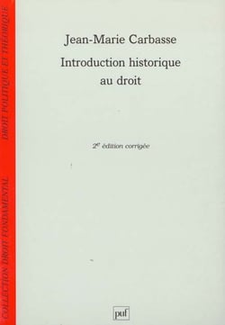 Introduction historique au droit (2e édition)