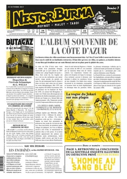 Journal de Nestor Burma - l'homme au sang bleu n.3