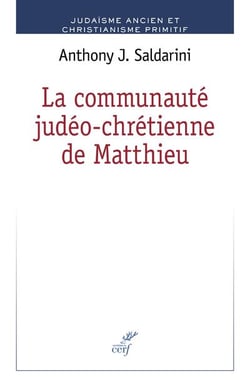 La communaute judéo-chrétienne de Matthieu