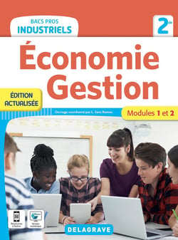 Économie-gestion : 2de bacs pros industriels - pochette de l'élève (édition 2022)