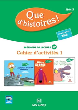Que d'histoires ! CP Série 3 (2016) - Cahier d'activités 1 + Mémo des sons