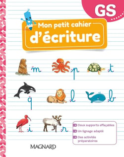Mon petit cahier d?écriture : GS - cahier (édition 2021)