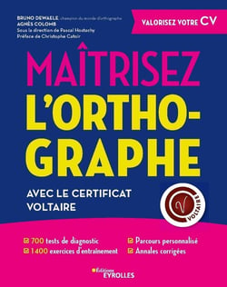Maîtrisez l'orthographe avec la certification Voltaire