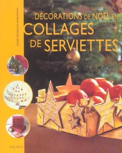 Collages de serviettes noel
