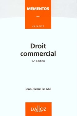 Droit commercial 12eme edition