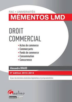 Droit commercial (édition 2013-2014)