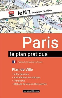 Paris, le plan pratique 2024