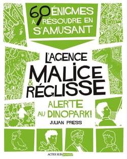 Alerte au dinopark ! 60 énigmes à résoudre en s'amusant